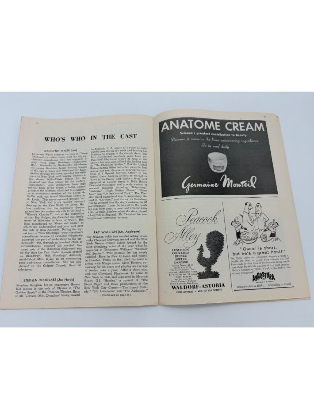 1956-57 Broadway Playbill Pair Damn Yankees No Time for Sergeants Don Knotts NYC - Picture 9 of 10